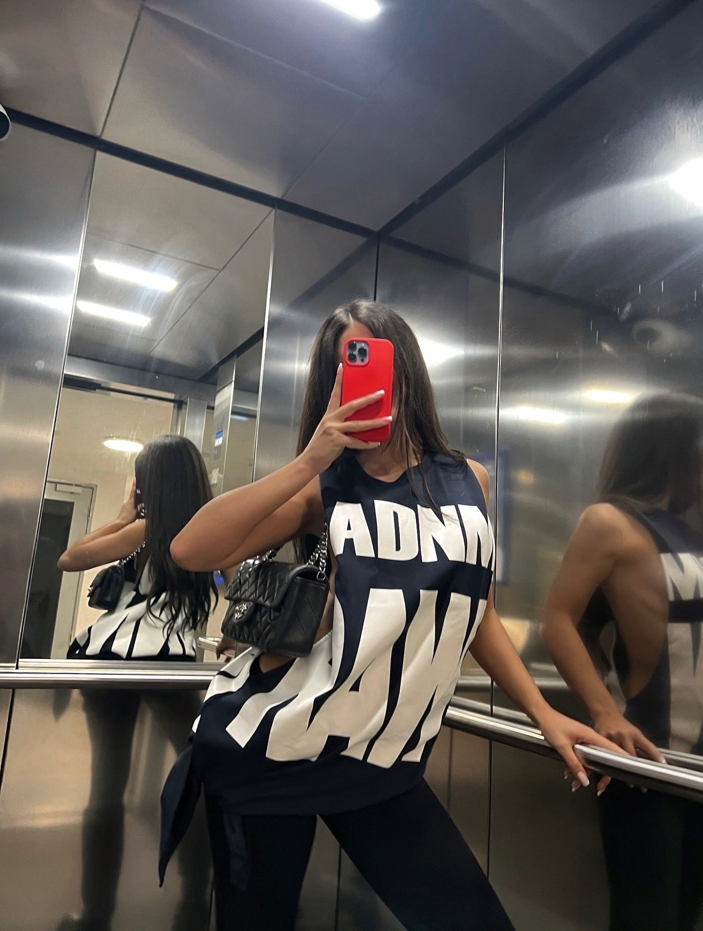 THE POWER TEE I NAVY BLUE