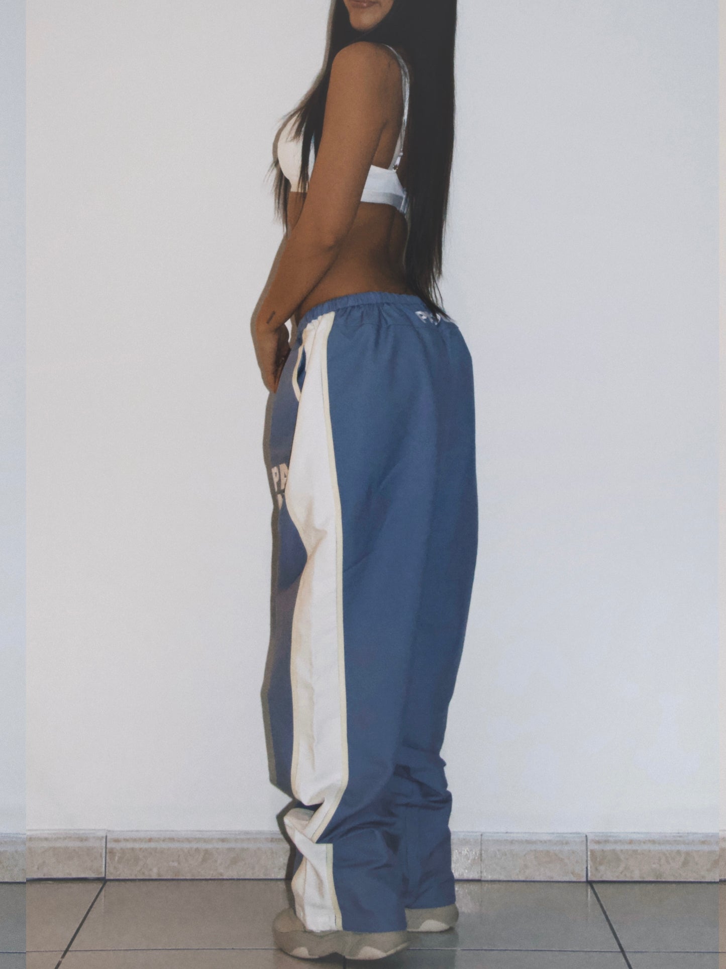 LOGO ATHLETIC PANTS I BLUE
