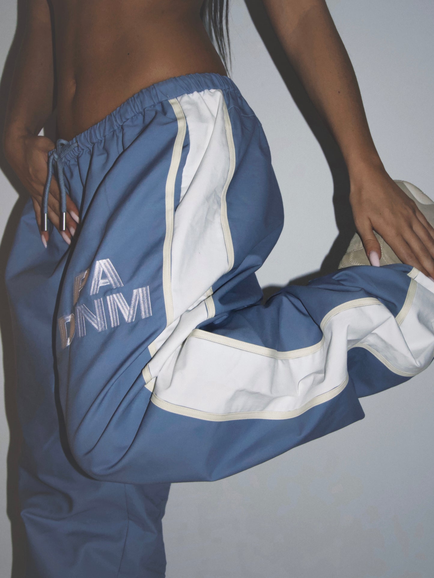 LOGO ATHLETIC PANTS I BLUE