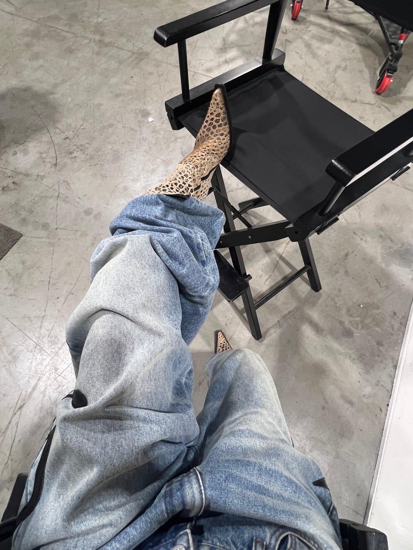 THE PA SCRIPT DENIM PANTS