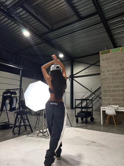 ATHLETIC LOGO PANTS I GREY
