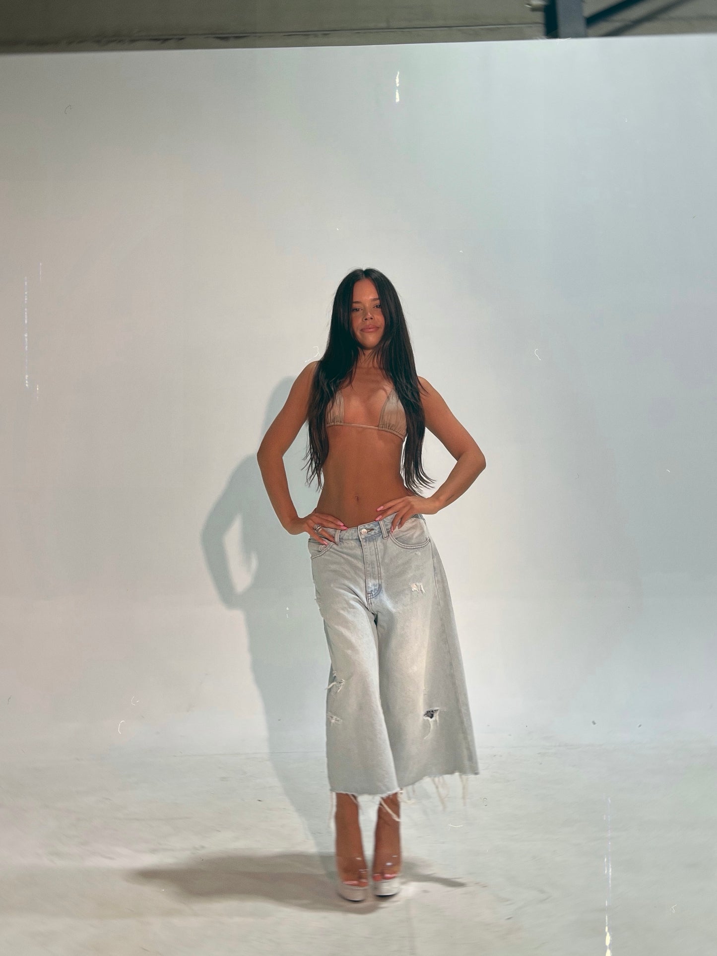 THE OFF DUTY DENIM SHORTS