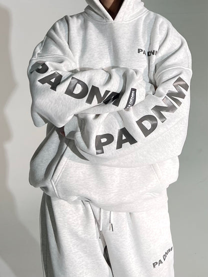 93’ OVERSIZED LOGO HOODIE I VINTAGE GREY