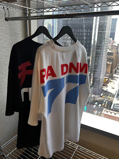 OVERSIZED 77 TEE I WHITE