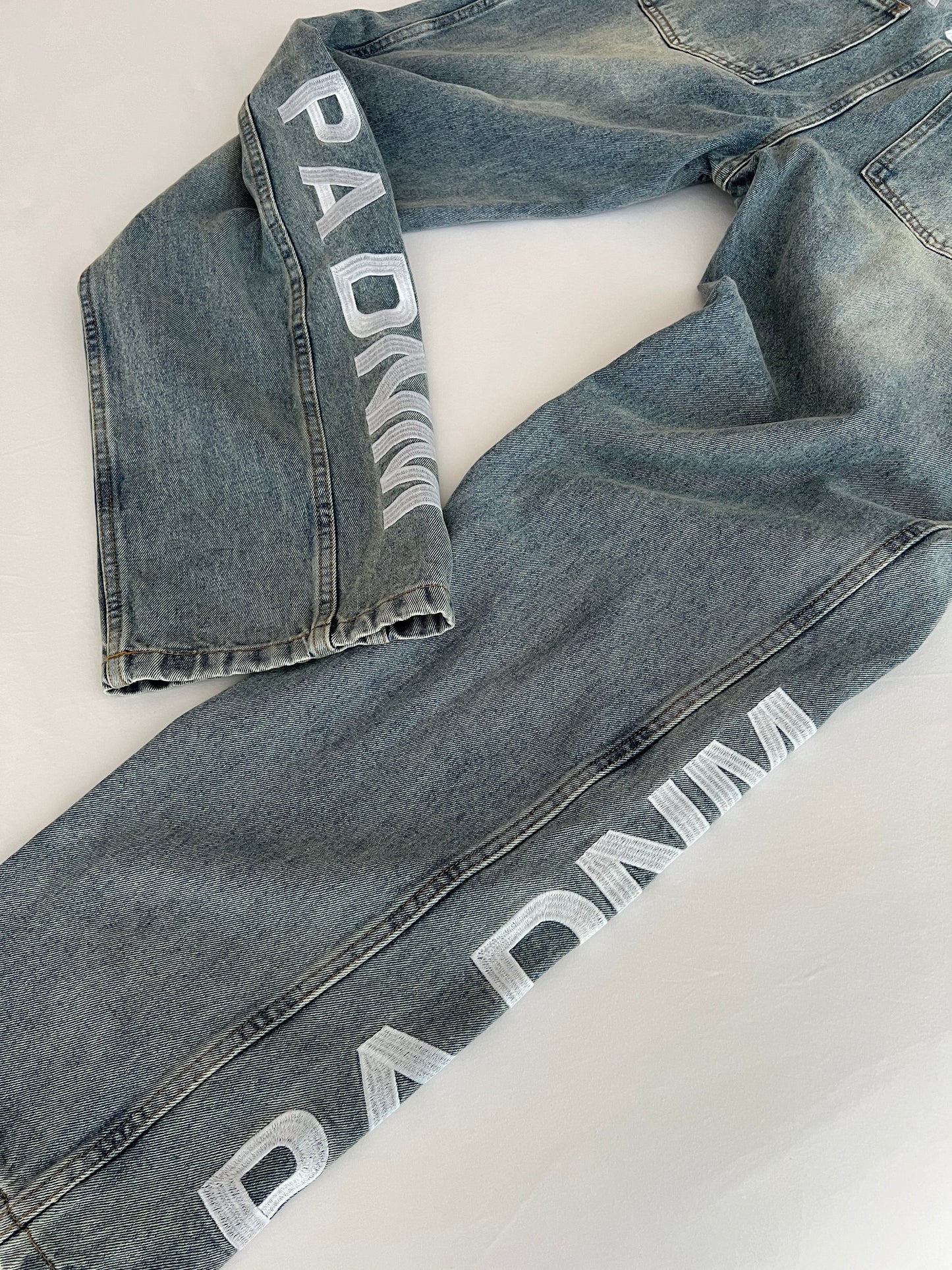 LOGO DENIM PANTS