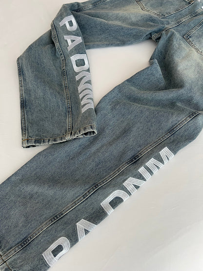 LOGO DENIM PANTS