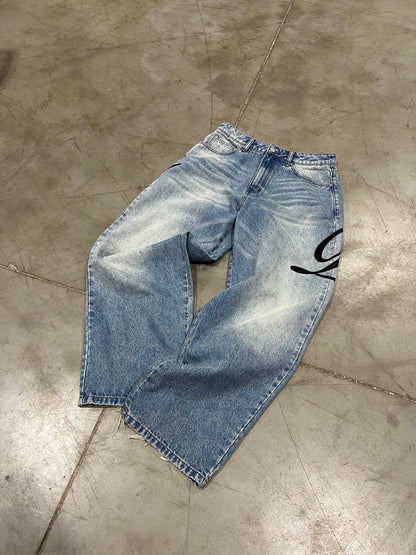 THE PA SCRIPT DENIM PANTS