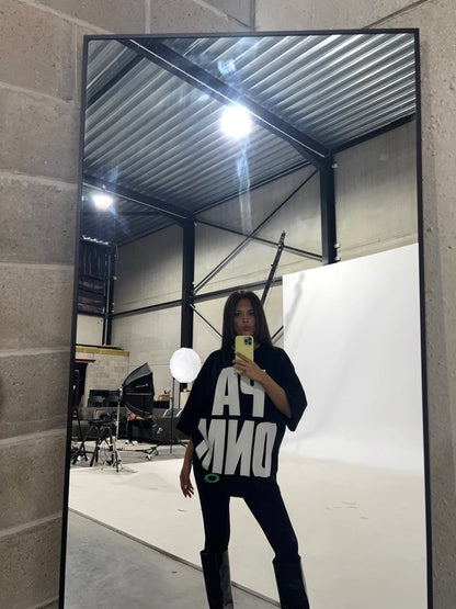 OVERSIZED RAW TEE I BLACK