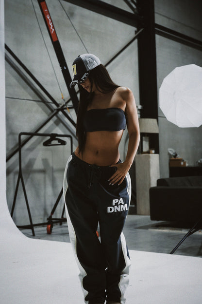 ATHLETIC LOGO PANTS I GREY